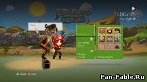 Fable Heroes аватары теперь на Xbox рынке